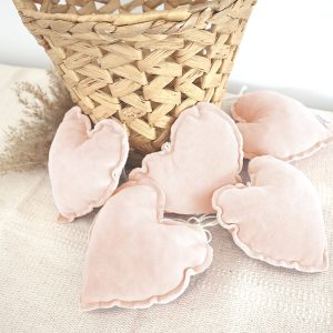 Guirlande Coeur Saumon