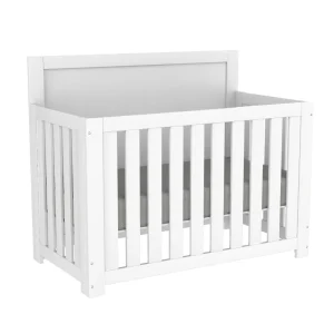 Lit de bébé évolutif adaline, blanc