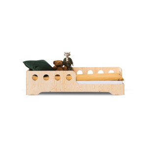 Lit enfant en bois avec barrière Louna B