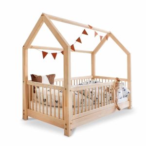 Lit cabane Helsinki avec barrière