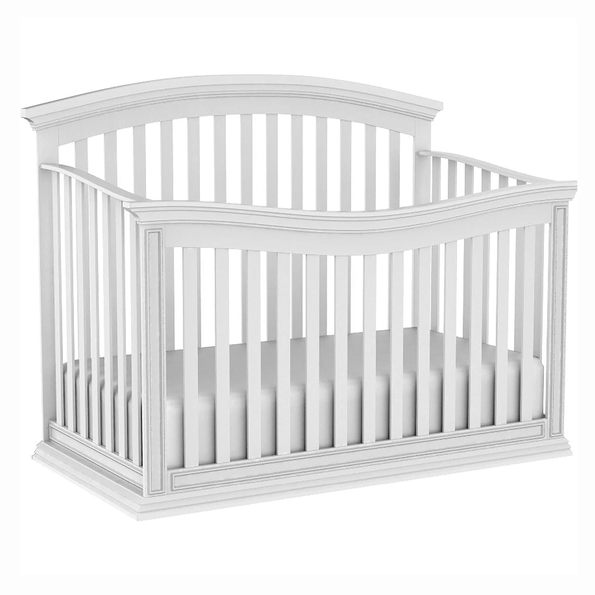 Lit de bébé évolutif helena, blanc – Image 3