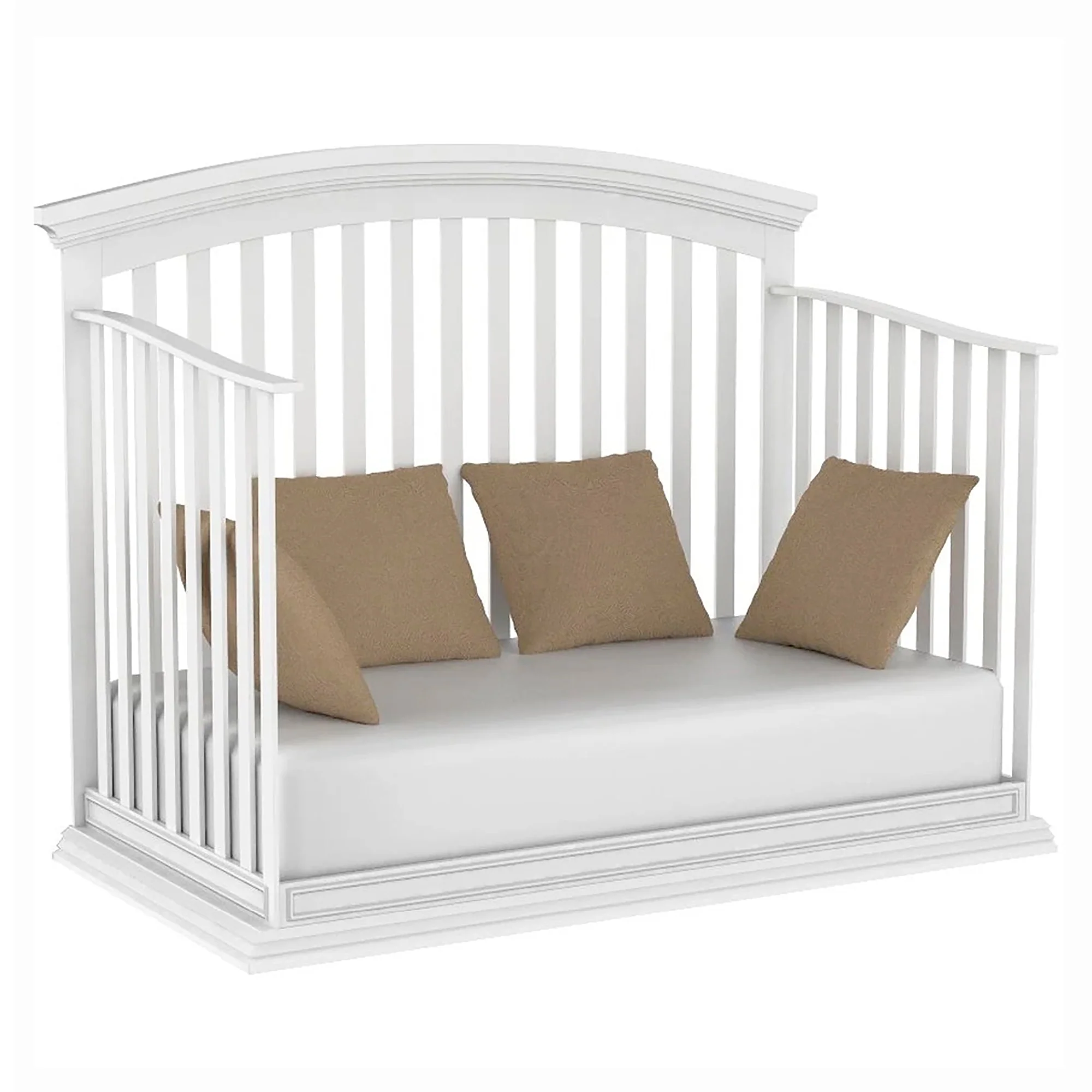 Lit de bébé évolutif helena, blanc – Image 6