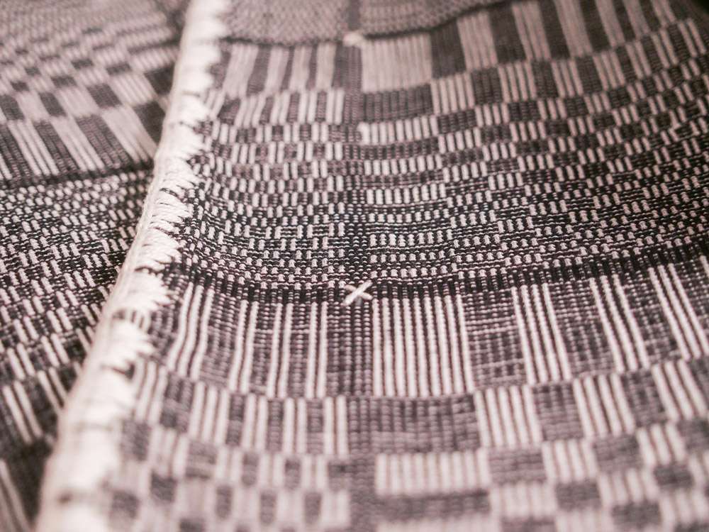 BINAKUL éventail, plaid tissées à la main – Image 5