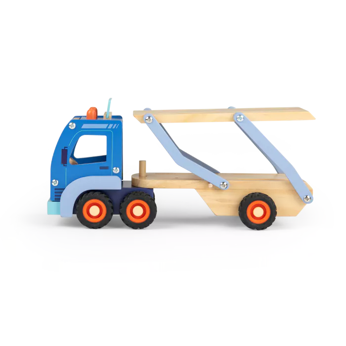 Camion de transport de voitures en bois – Image 5