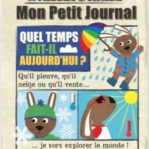 Mon premier journal en tissu / La météo