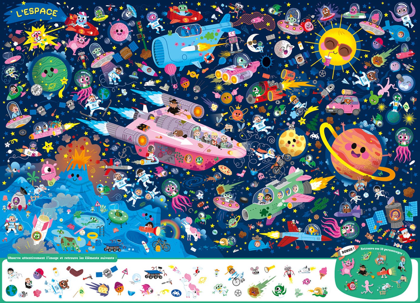 Cherche et trouve géant – Qui brille dans le noir – Image 3