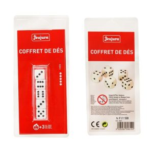 Coffret de 5 dés – 16 mm