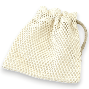 Filet de lavage lingettes en coton biologique GOTS – sac de lavage disques démaquillants artisanal