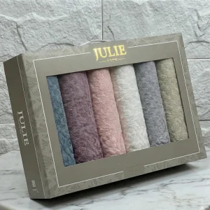 Coffret 6 Serviettes de bain Coton