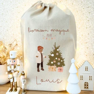 Hotte de Noël garçon