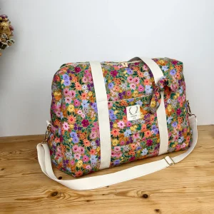 Hélène le sac week-end bloom mandarine