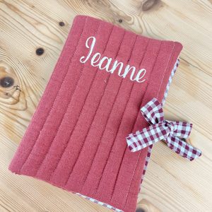 Noé  le protège carnet rouge brique