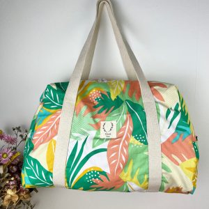 Hélène le sac week-end souple graphique