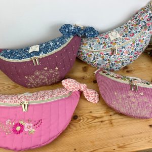 Le sac banane Eléonore adulte doré 100% personnalisable