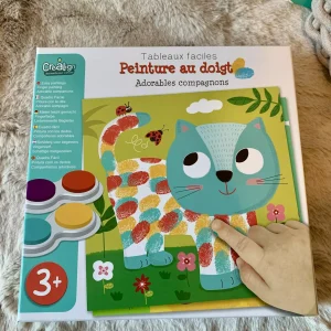 Peintures aux doigts – Adorables compagnons