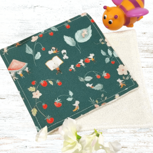 Lingettes bébé lavables en coton bio – Douces & éco-responsables