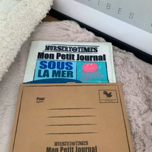 Livre en tissu bruissant – Sous la mer pour bébé dès 3 mois