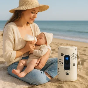 Chauffe-biberon nomade | Mobwarm™