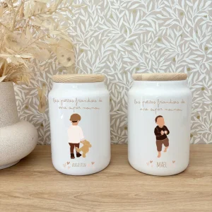 Pot à biscuits garçon