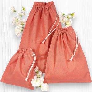 Sac à Vrac Coton Bio – Courses Zéro Déchet et Conservation Optimale