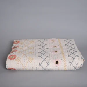 Jaipur couverture brodé main, petite