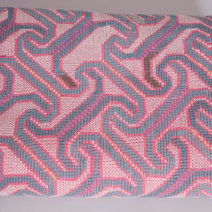 Jetée de point de croix vintage, Bengale