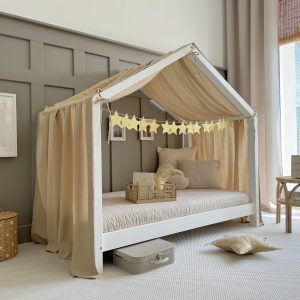 Ciel de lit Cabane B – Sable