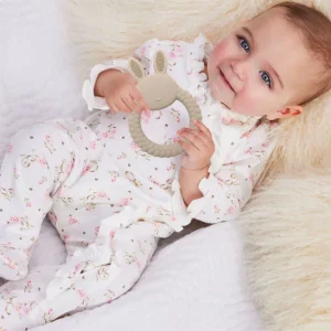 Anneau de dentition-lapin-rond