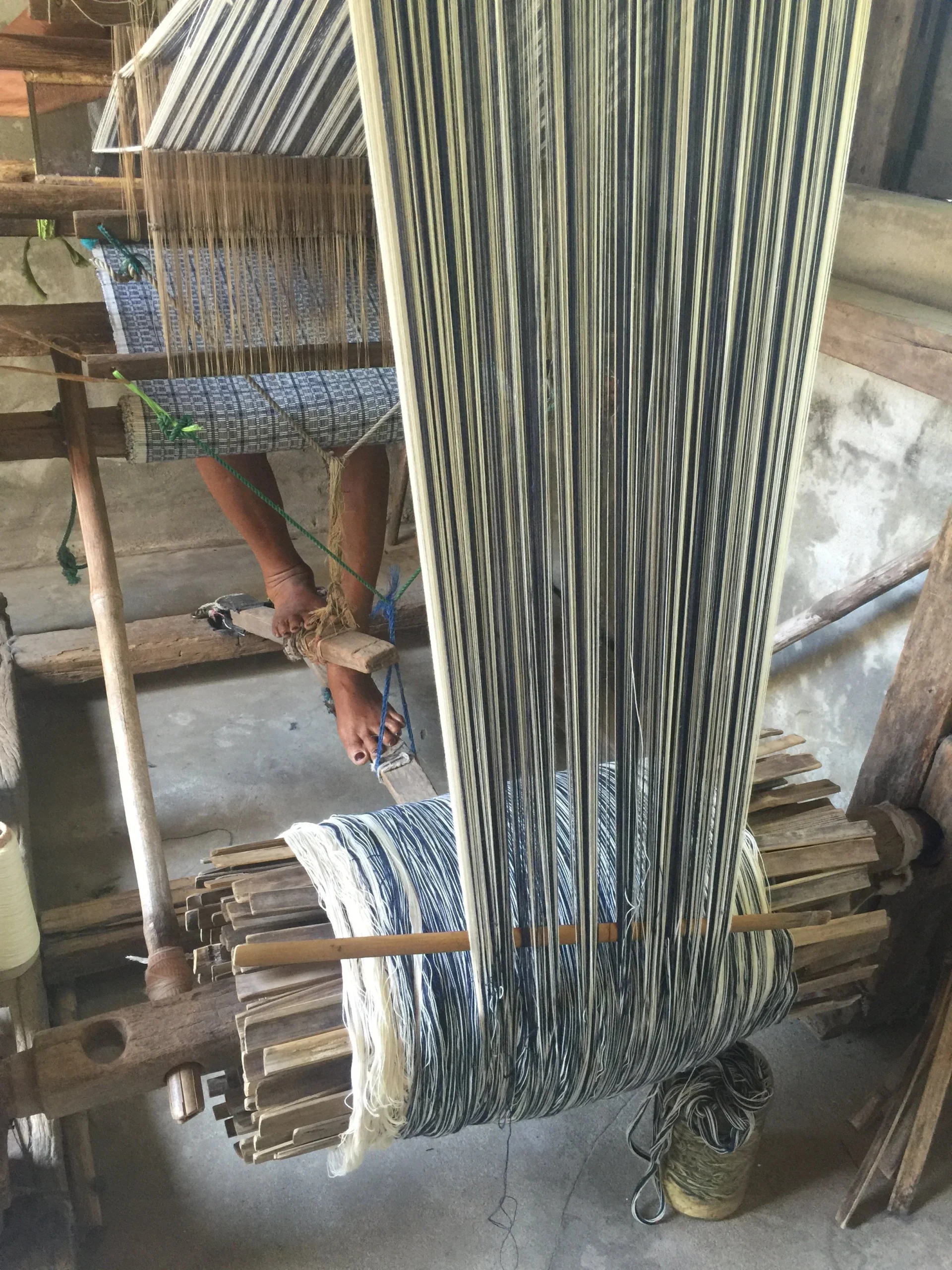 BINAKUL éventail, plaid tissées à la main – Image 7