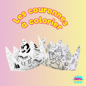 Couronne de coloriage