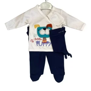 Ensemble 5 Pièces – Little Puppy – 0/3m