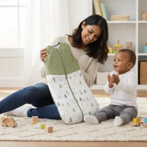 Gigoteuse Bébé 3–24 Mois TOG 1.5 en Coton Doux et Respirant Mi-Saison | Soméa™