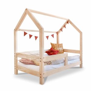 Lit cabane Copenhage avec barrière