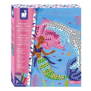 Kit Créatif – Mosaïques Dauphins et Sirènes