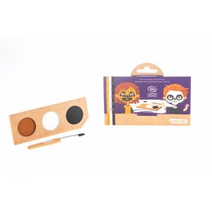 Kit de maquillage 3 couleurs – Citrouilles & Squelettes