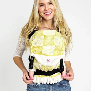 Porte-bébé TaiTai fleur de vie or