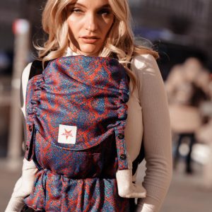 Porte-Bébé TaiTai Bleu rouge serpent