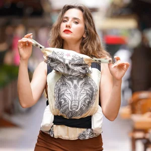 Porte-bébé TaiTai Mandala Free Spirit Wolf
