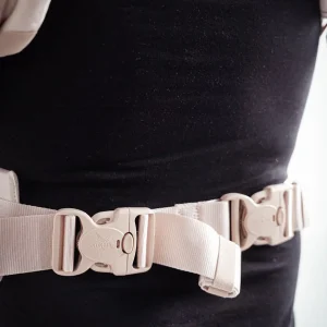 Extension de ceinture de hanche Fermeture étoile Crème