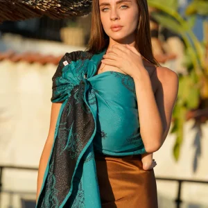 Écharpe de portage anneaux Lilenia sirène