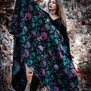 Écharpe de portage anneaux Crânes effrayants