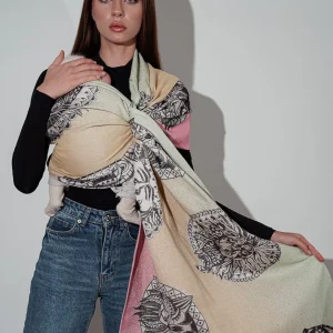 Écharpe de portage anneaux Mandala libre d'esprit