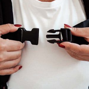 Boucle 25mm boucle barre carrée