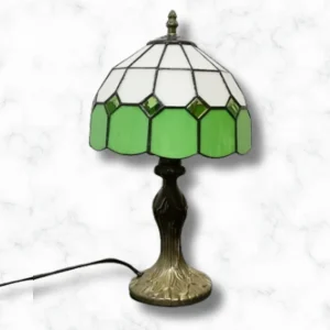 Lampe de chevet Vitrail Tiffany : losange
