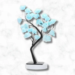 Lampe de table : rosier