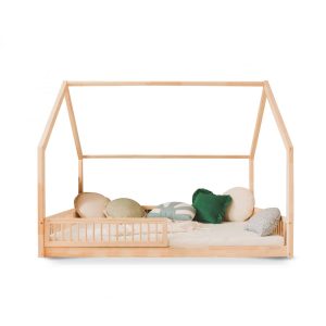 Lit cabane au sol Stockholm 140×200 cm