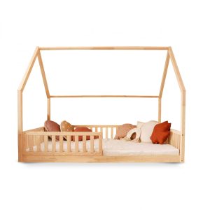 Lit cabane au sol Oslo 140×200 cm