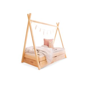 Lit tipi simple avec tiroir