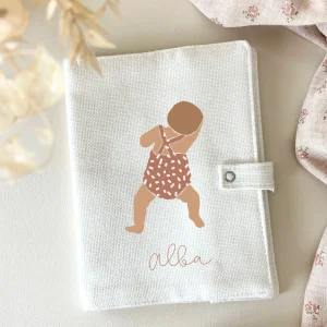 Protège carnet de santé bébé