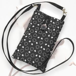 Pochette téléphone bandoulière artisanale – accessoire pratique et élégant fait main